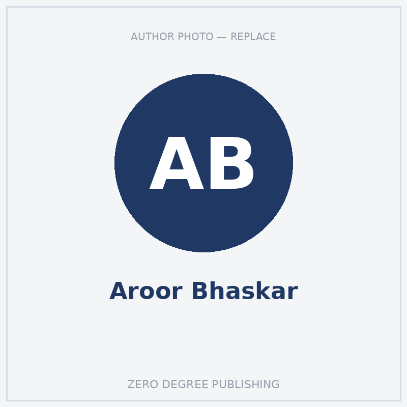 Aroor Bhaskar — Zero Degree Publishing